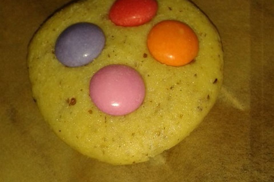 XXL-Cookies mit Smarties