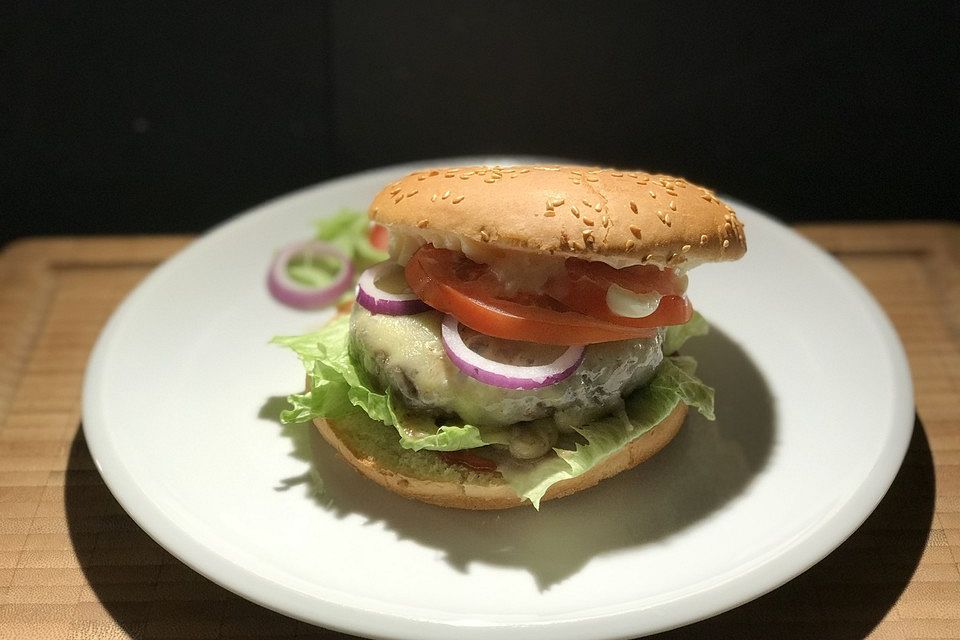 Klassischer Hamburger