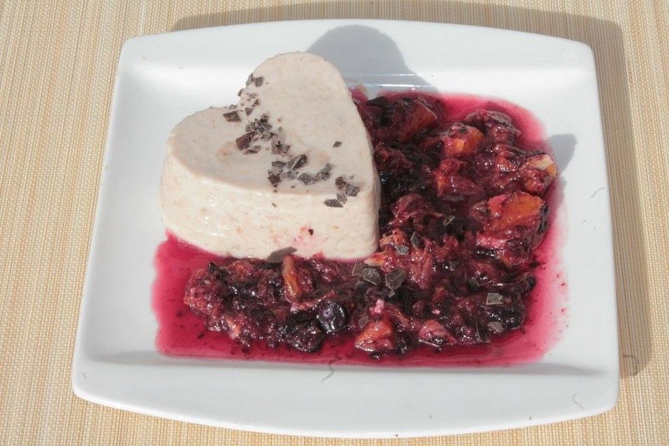 Buttermilch-Bananen-Mousse mit Schokotropfen