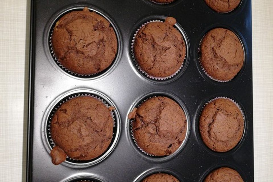 Vegane Schoko-Muffins