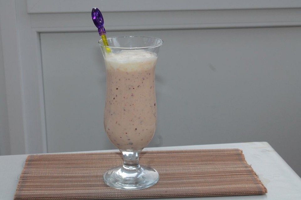 Pflaumen-Bananen-Smoothie