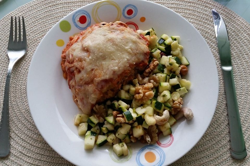 Überbackener Paprika-Hackbraten