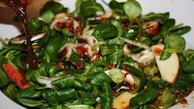 Bunter Feldsalat von Aurora