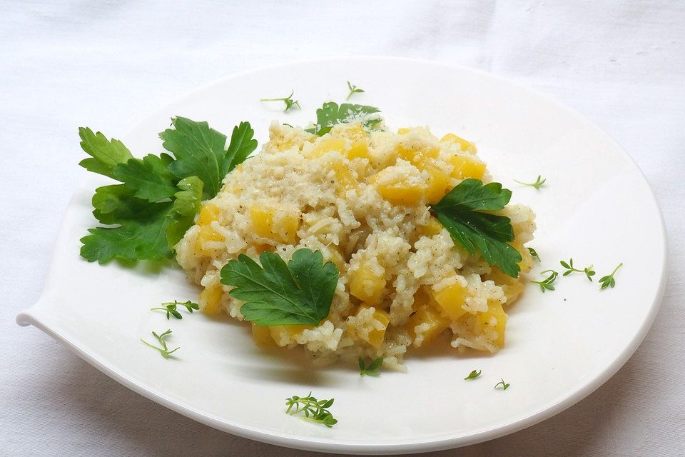 Steckrüben-Risotto