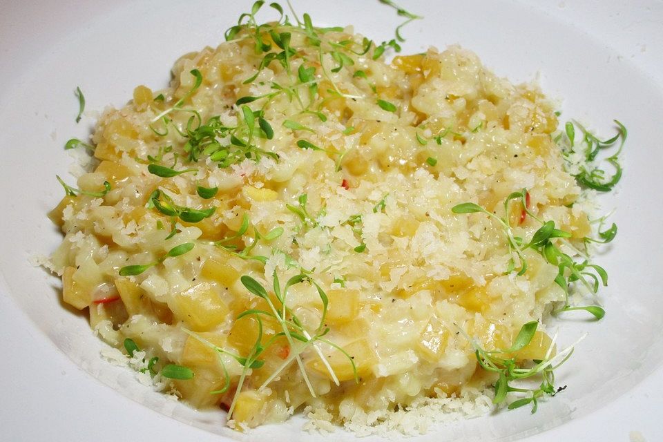 Steckrüben-Risotto