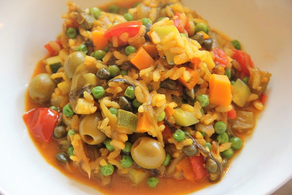 Vegane "Seafood"-Paella