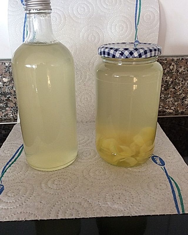 Ingwer-Zitronen-Sirup