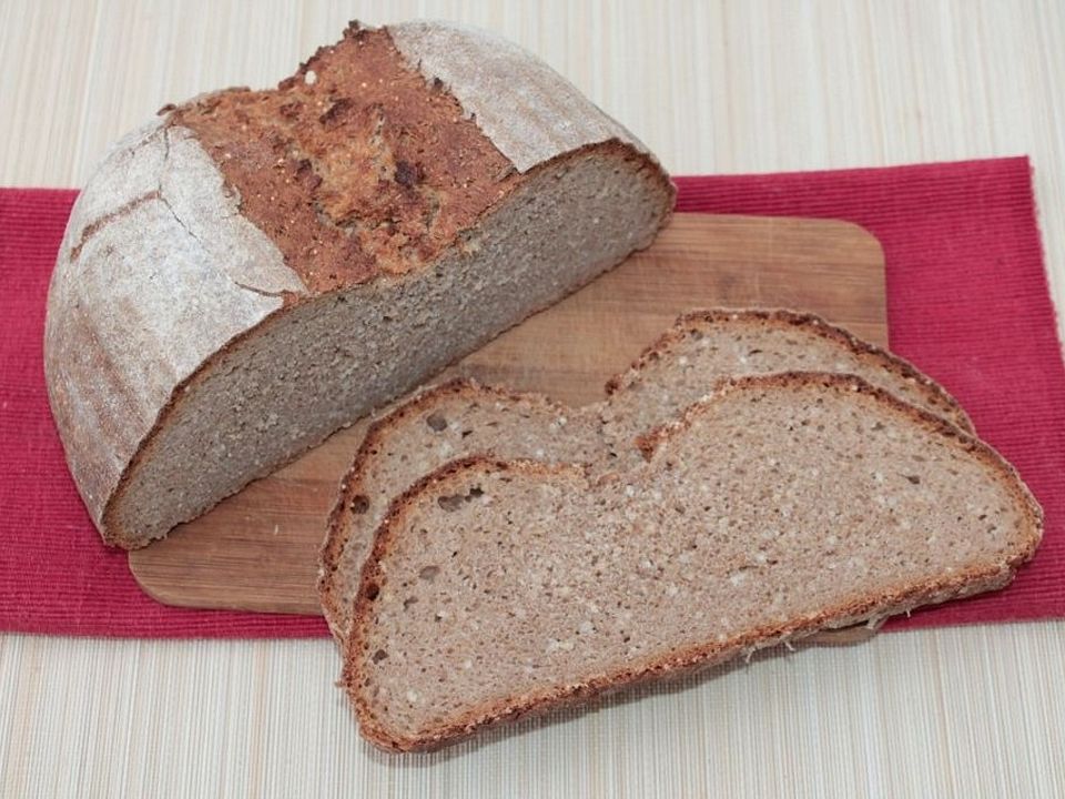 Dinkel-Weizen-Vollkornbrot mit gekochter Hirse von patty89 | Chefkoch