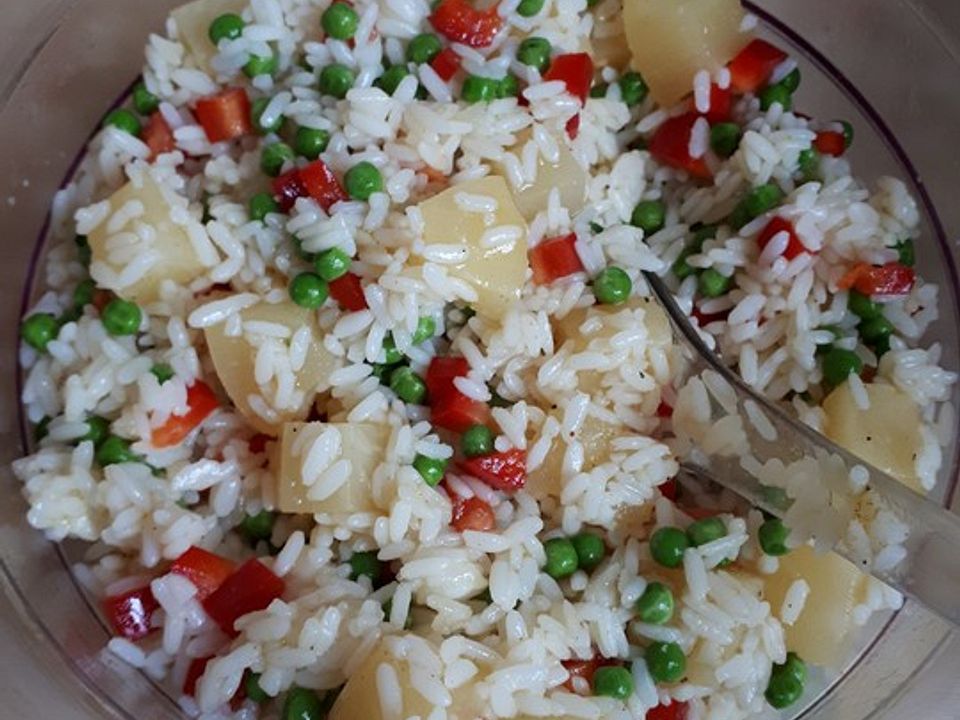 Fruchtiger Reissalat mit Curry von blume562| Chefkoch