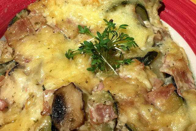 Überbackene Tortellini in Käsesahnesauce von bineline01| Chefkoch