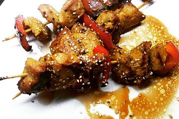 Chicken Satay-Spieße