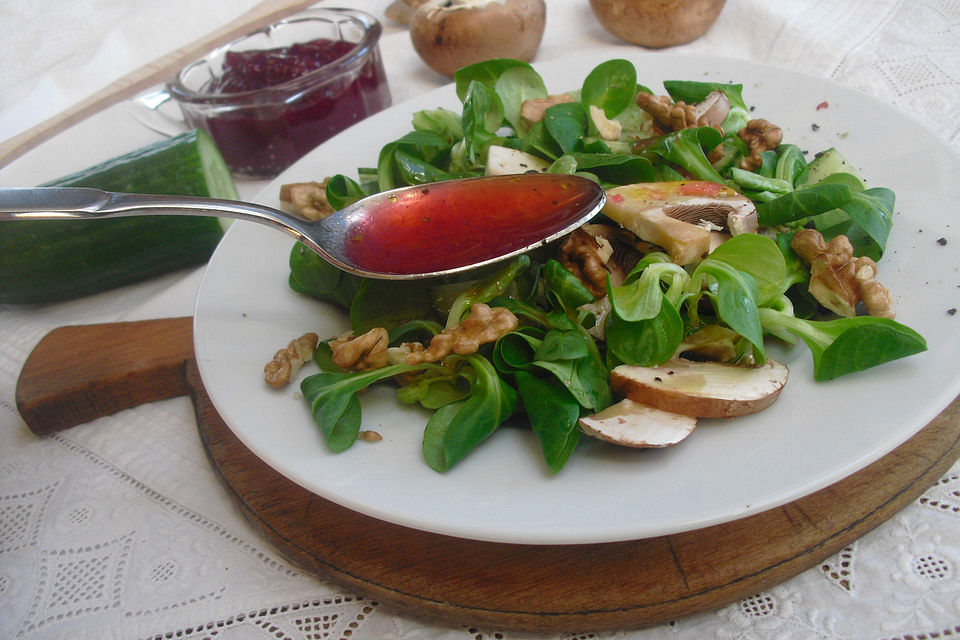 Blitzschnelle Balsamicovinaigrette mit Marmelade