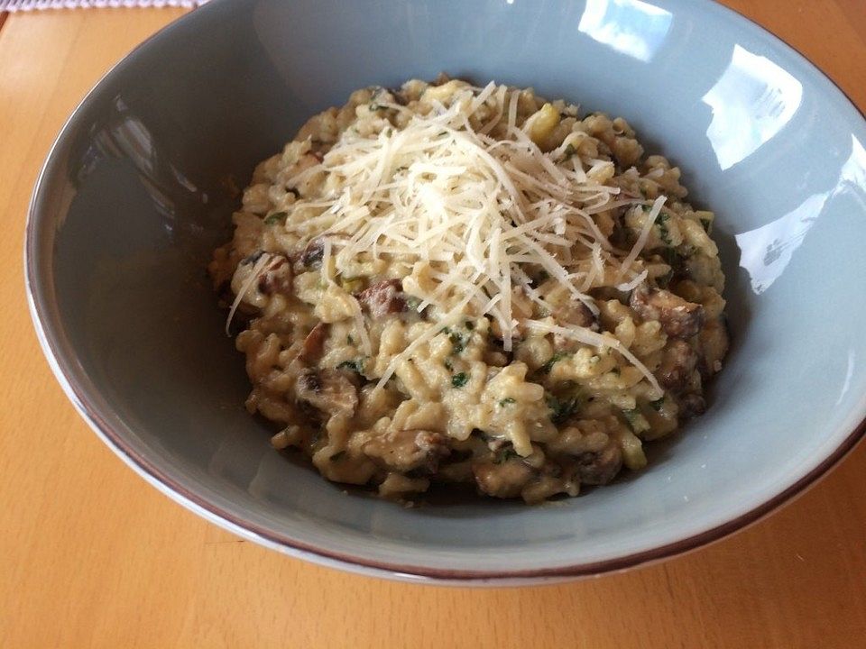 Zucchini-Champignon-Risotto von Heiko306| Chefkoch