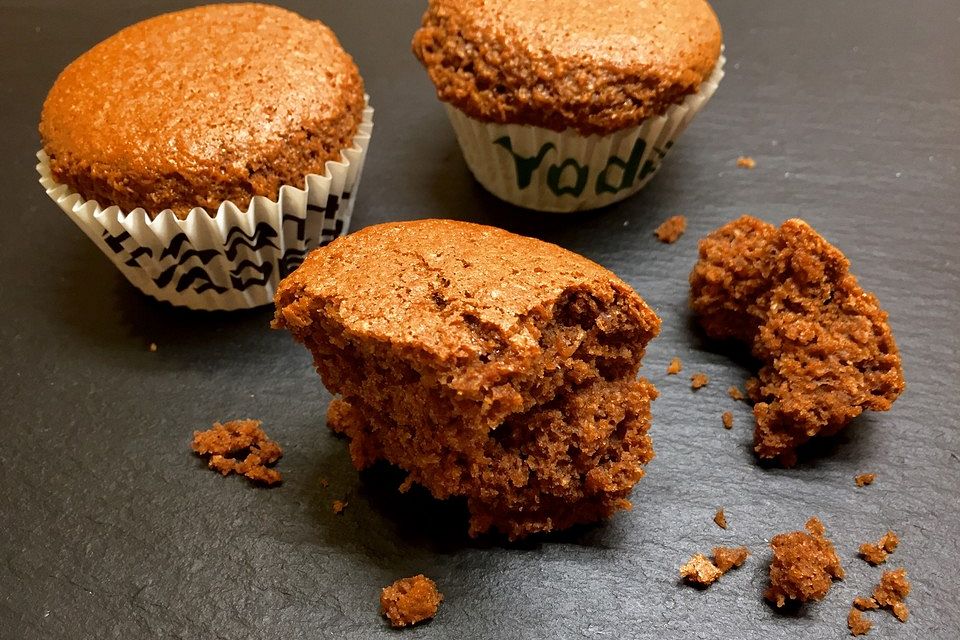 Vegane Cappuccino-Schoko-Muffins mit Kokos