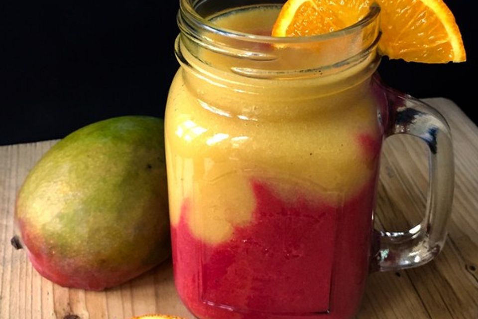 Sunrise Smoothie Mango-Himbeer