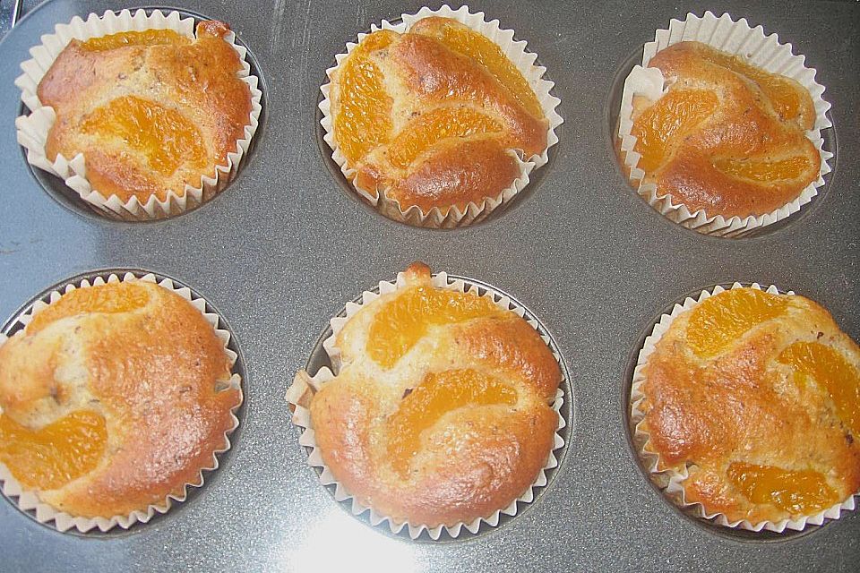 Mandarinen - Joghurt - Muffins