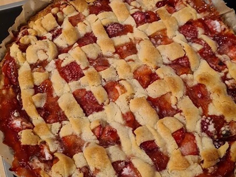 Rhabarber-Erdbeer-Pie von 19sweetheart88| Chefkoch Rhabarber-Erdbeer-Pie von 19sweetheart88| Chefkoch