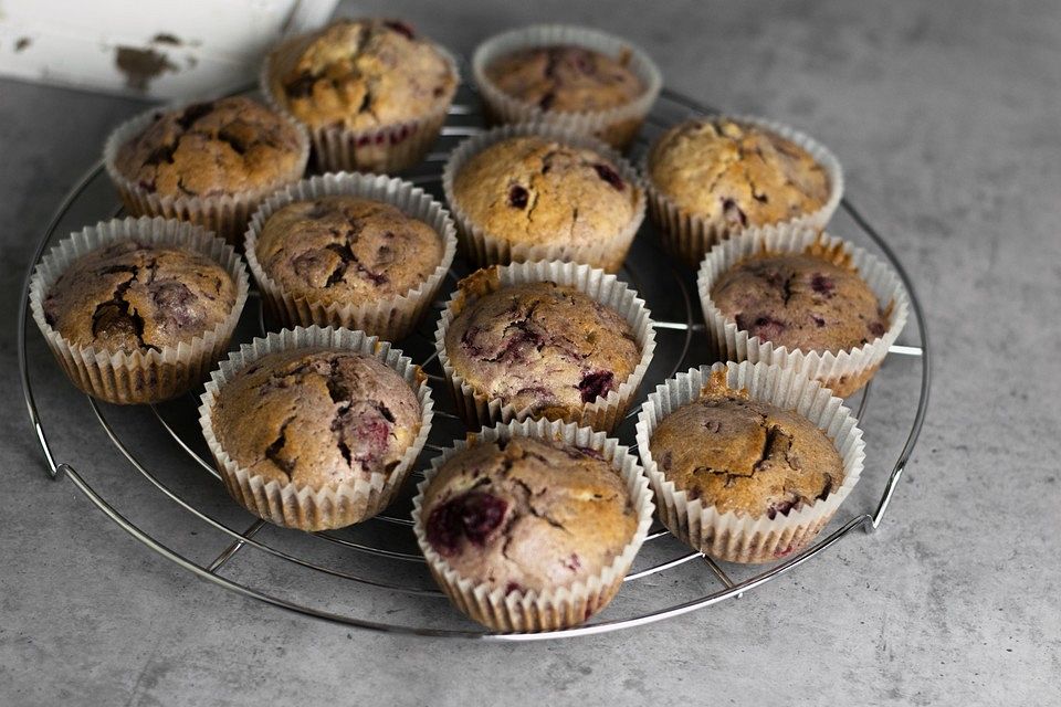 Schoko-Kirsch-Muffins