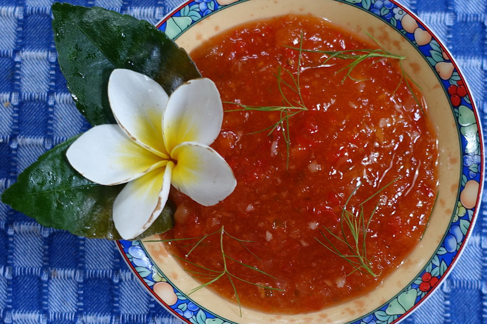 Süß-Sauer-Scharf-Sauce nach Thaiart