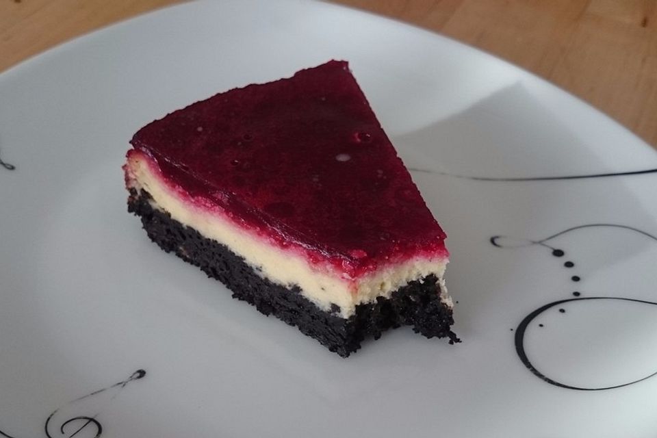 Oreo Cheesecake mit Himbeeren