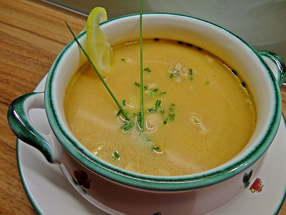 Hühnercremesuppe mit Zitrone von Bärchenknutscher| Chefkoch