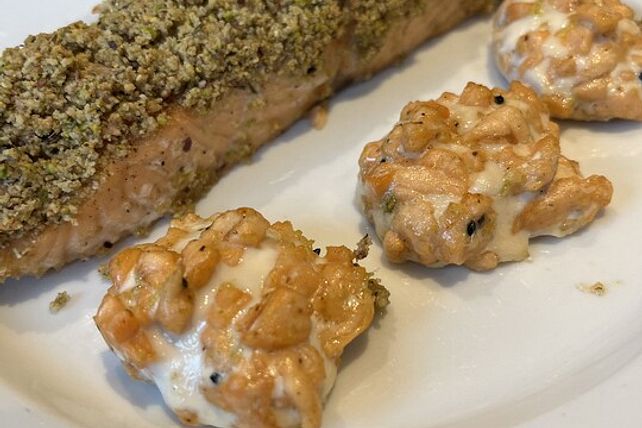 Zweierlei vom Lachs aus dem Airfryer von Guido-Weber| Chefkoch