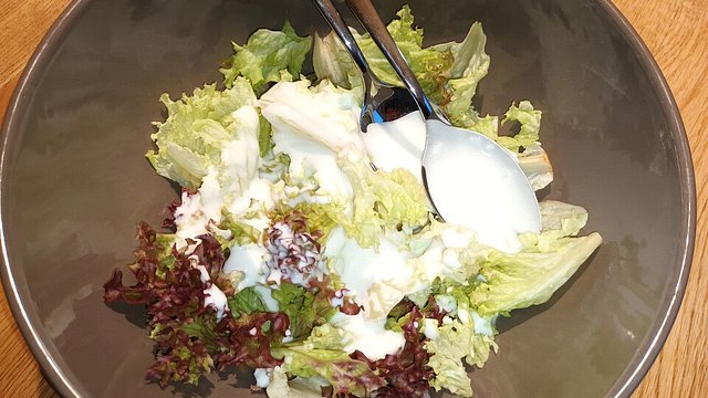 Saure Sahne-Dressing für Feldsalat von StefanFZ