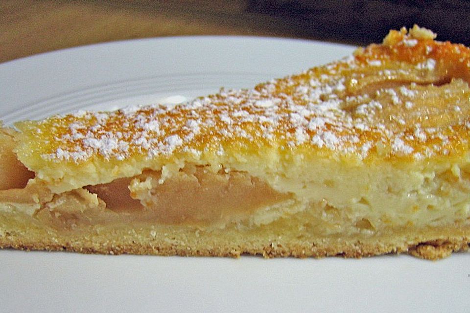 Apfelkuchen Elsässer Art