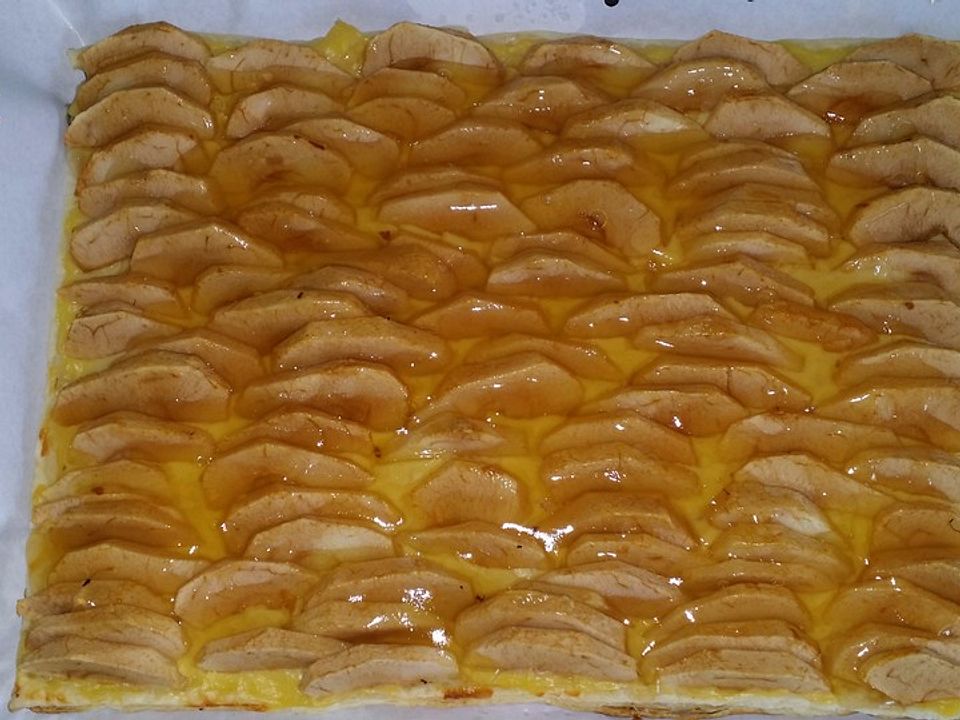 Apfel Blatterteigkuchen Vom Blech Von Rhenano Chefkoch