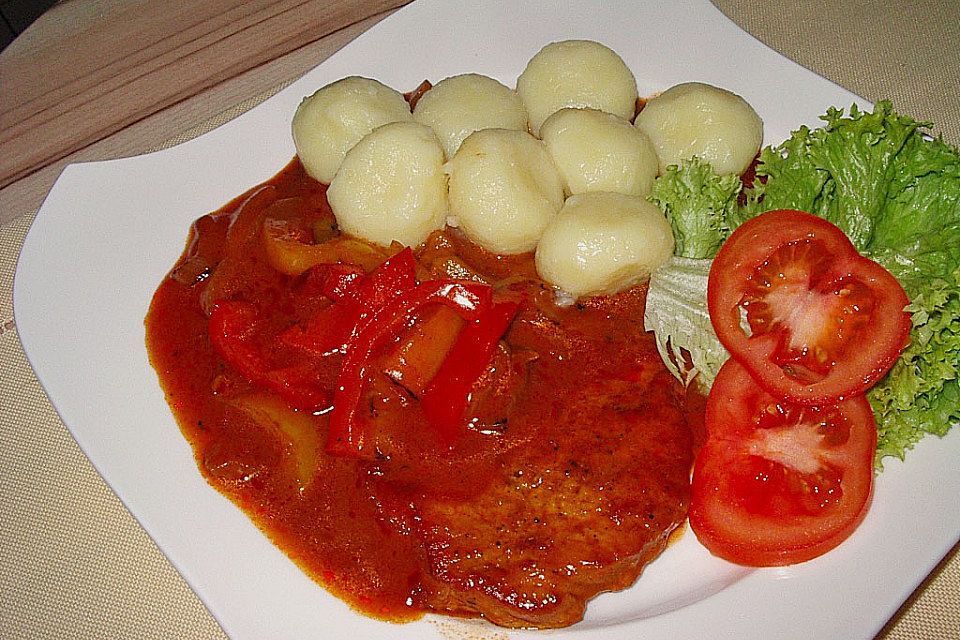 Paprikaschnitzel