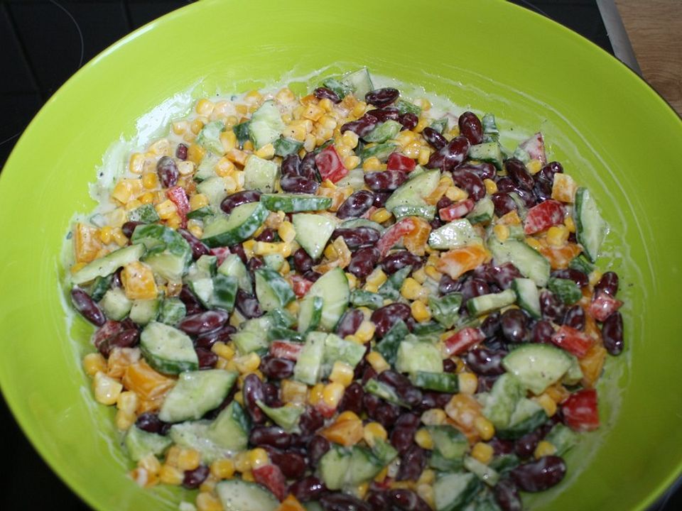 Bohnen-Mais-Salat von McMoe| Chefkoch