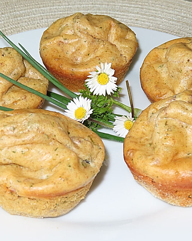 Kräuter-Nuss-Muffins