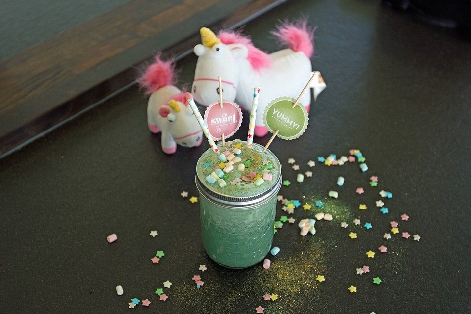 Einhorn-Latte