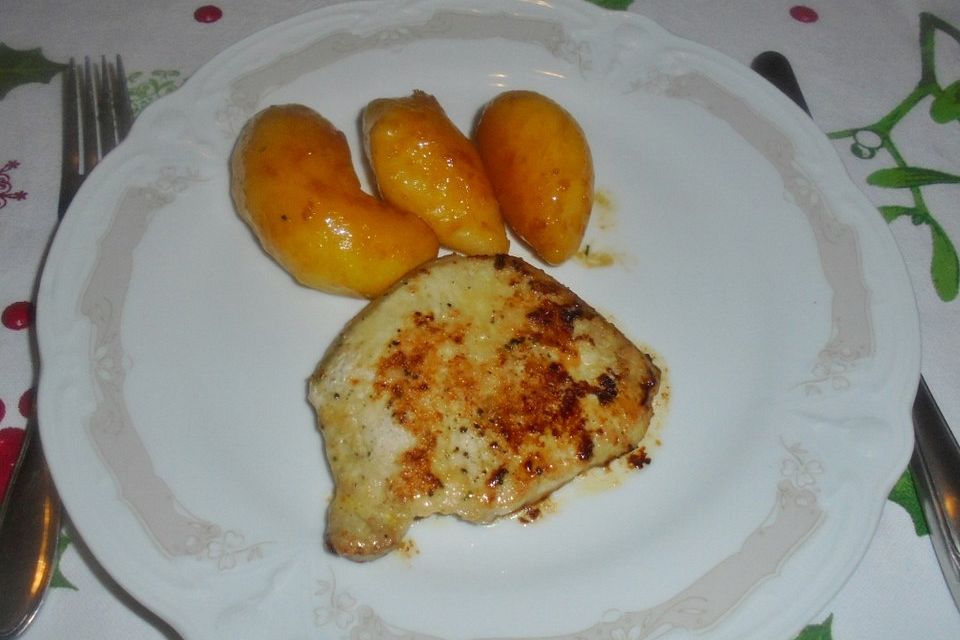 Schnelle Schweinerückensteaks Schnelle Schweinerückensteaks