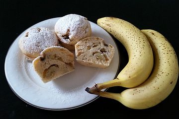 Bananen - Muffins