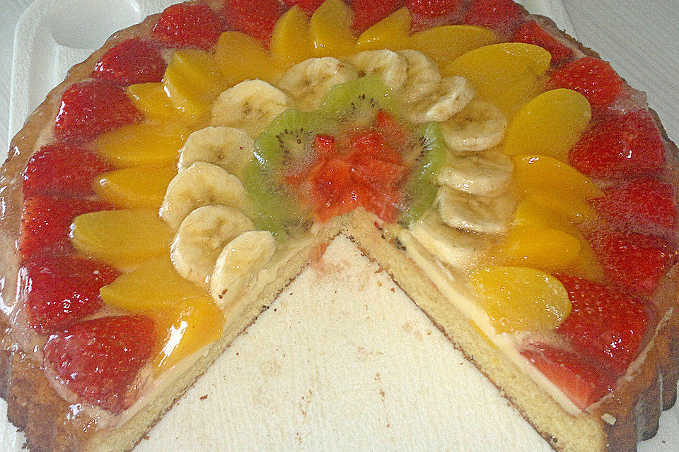 Tortenboden für Obstkuchen