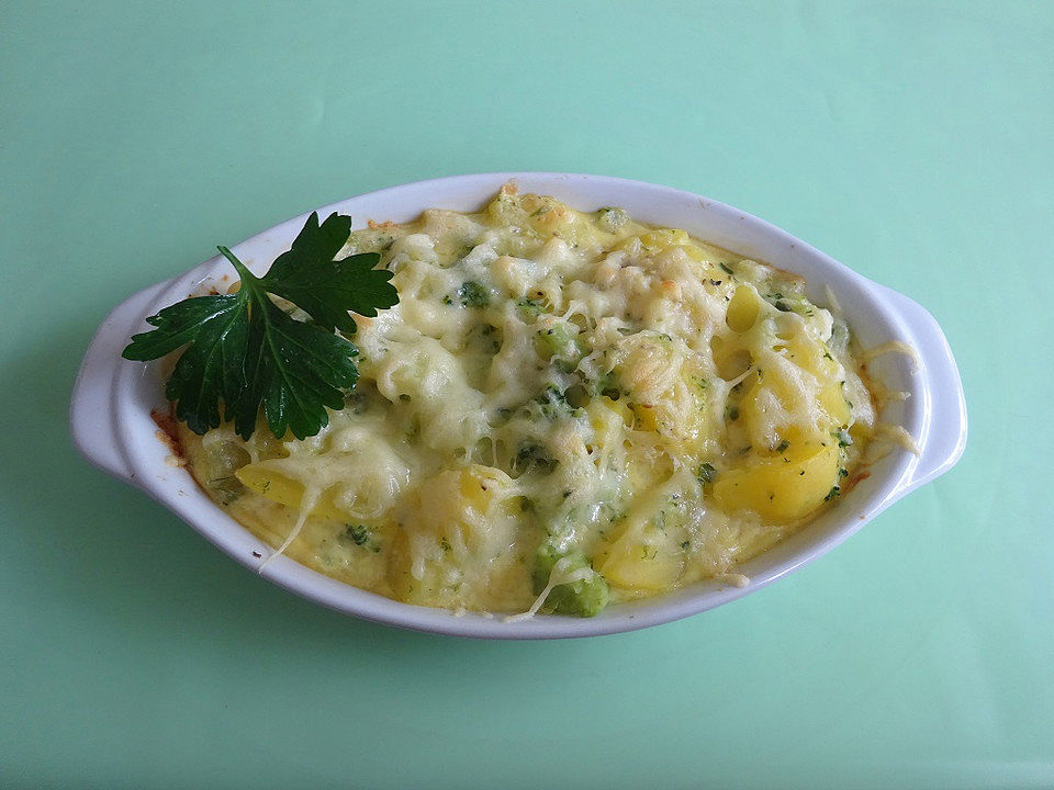 Kartoffel-Brokkoli-Pastinaken Gratin von Murna| Chefkoch