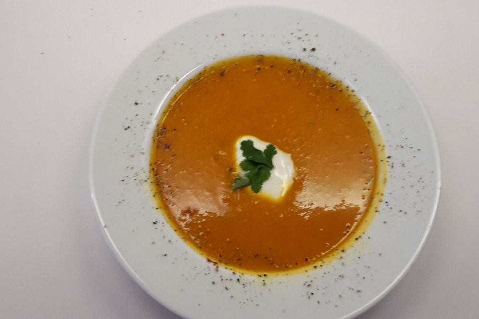 Immutox Karotten-Ingwer-Suppe