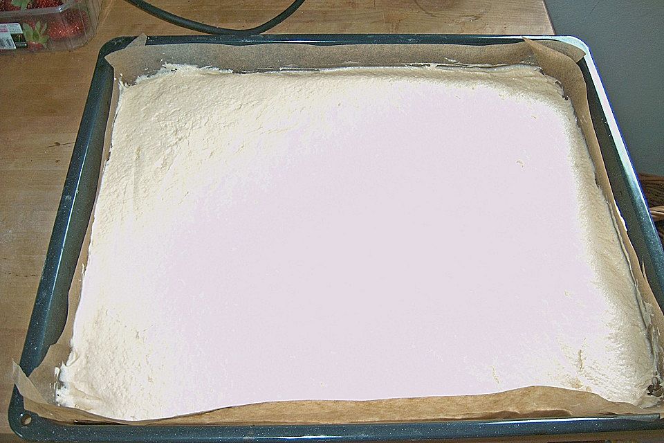 Rhabarberblechkuchen Rhabarberblechkuchen