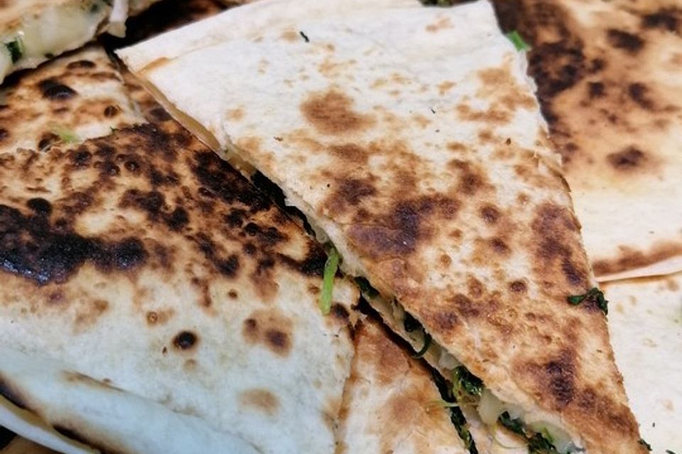 Spinat-Quesadillas