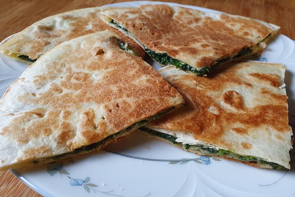 Spinat-Quesadillas