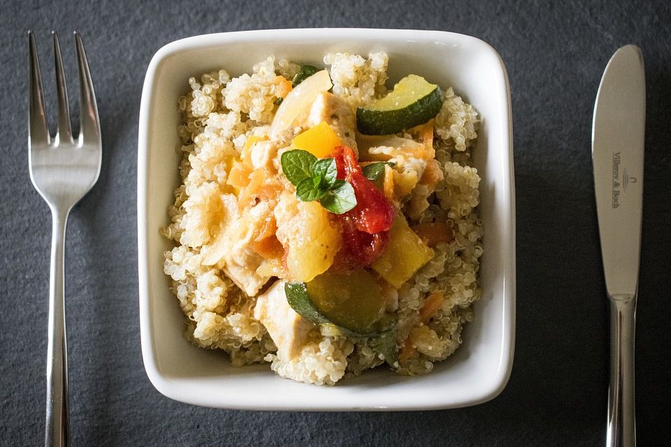 Quinoa-Gemüse-Pfanne