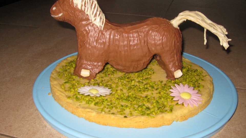 Pferd Aus Der Lammform Kuchen Fur Den Kindergeburtstag Von Heidibeere Chefkoch