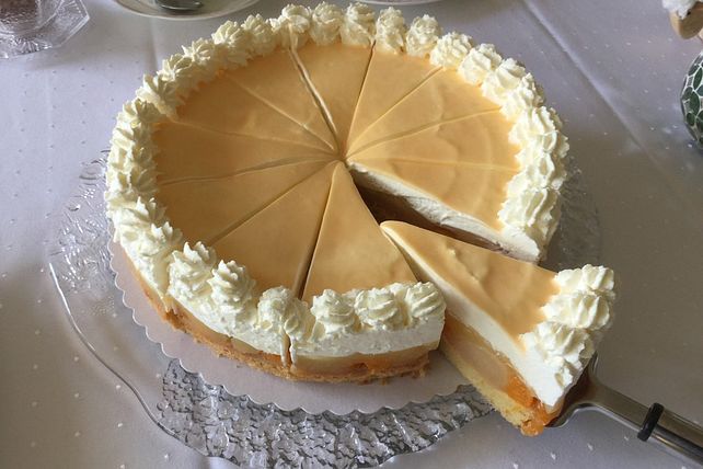 Birnen-Mandarinen-Eierlikör-Torte| Chefkoch