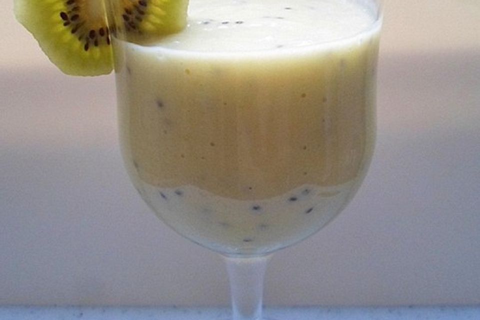 Banane-Kiwi-Softdrink