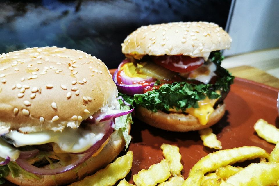 West Texas Style-Bacon-Cheeseburger