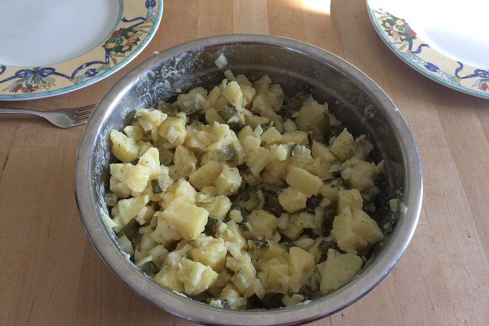 Veganer Kartoffelsalat Norddeutsche Art