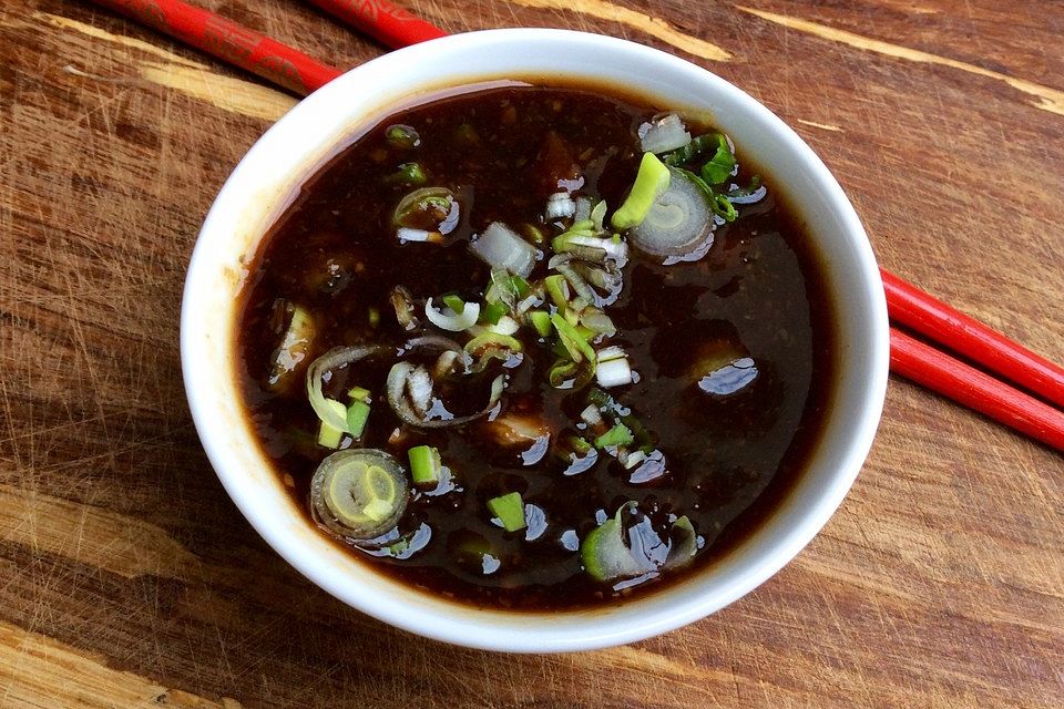 Vegane Shiitake Stir-Fry-Sauce