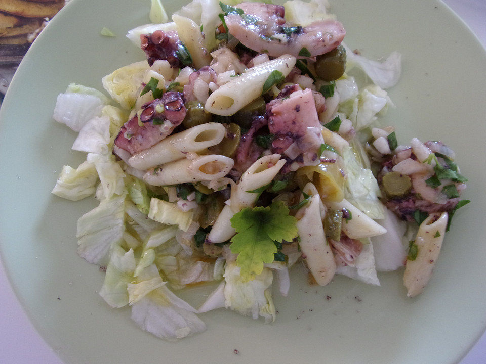 Nudel-Pulpo-Salat von caipiri| Chefkoch
