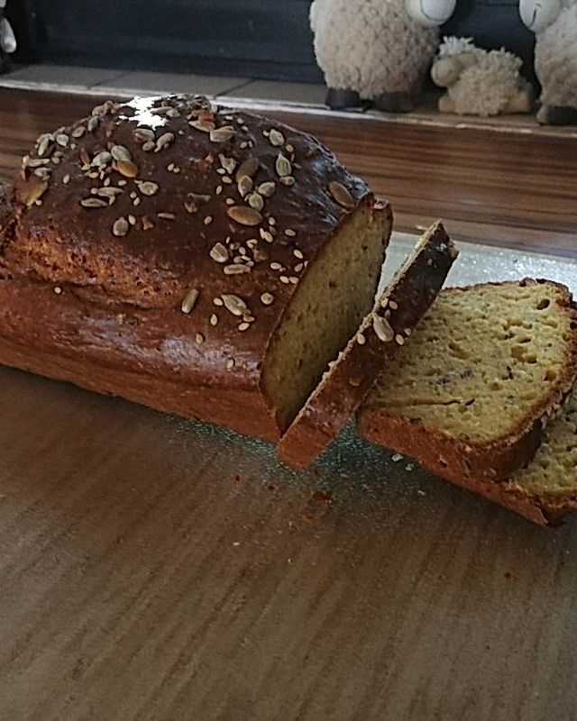 Low carb Dinkel-Kichererbsen-Brot
